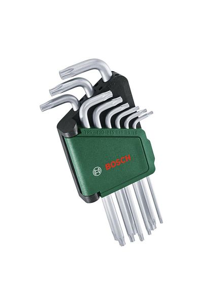 Bosch Torx Allen Key Set 9 Pieces - 1600A02Z9C