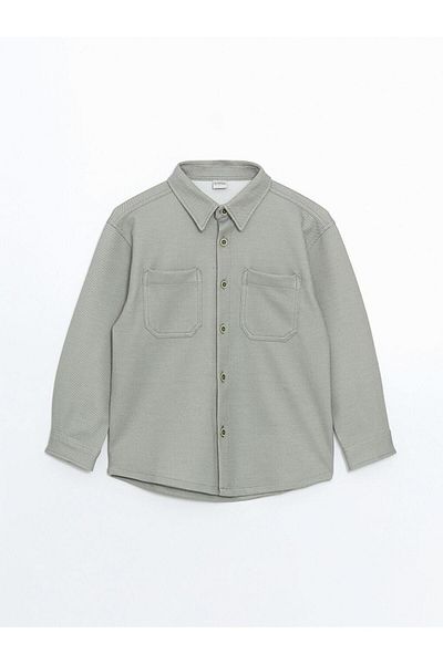 LC Waikiki Πουκάμισο LCW Kids Boy - Khaki Basic, T T