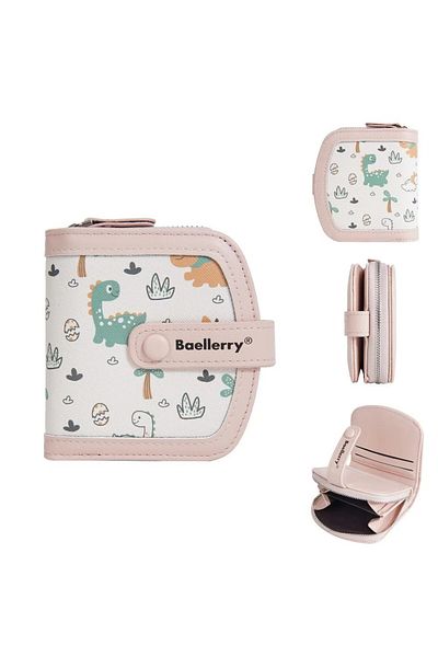 baellerry Cute Dinosaur Patterned Girl's Boy's Wallet
