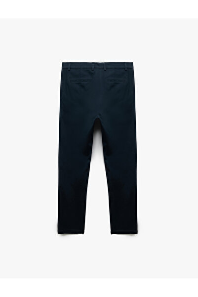 Koton Pamuklu Cep Detaylı Slim Fit Chino Pantolon