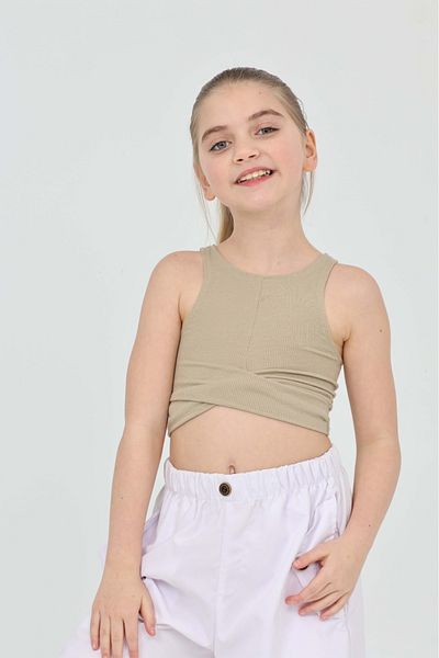 LePold Кръстосана моделна блуза за момиче