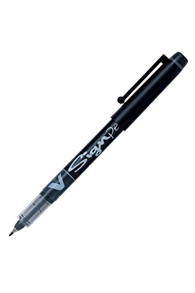 Pilot V-signpen Keçe Uçlu Imza Kalemi Siyah Renk