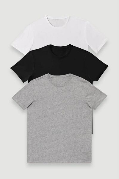 CNT Ανδρικό T-Shirt Σετ 3 τεμαχίων