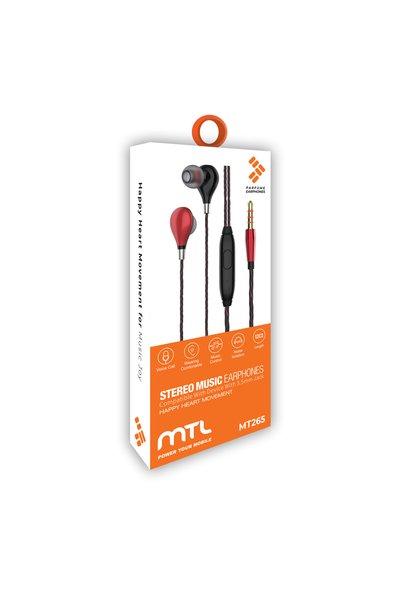 MTL 3.5 MM Jack Girişli Stereo Kulak İçi Silikonlu Kablolu Kulaklık Yüksek ve...