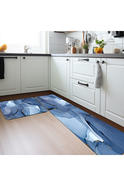 sharpdo 2 PCS Kitchen Floor Mats Rugs Set, Cushion Floor Carpet, Waterproof