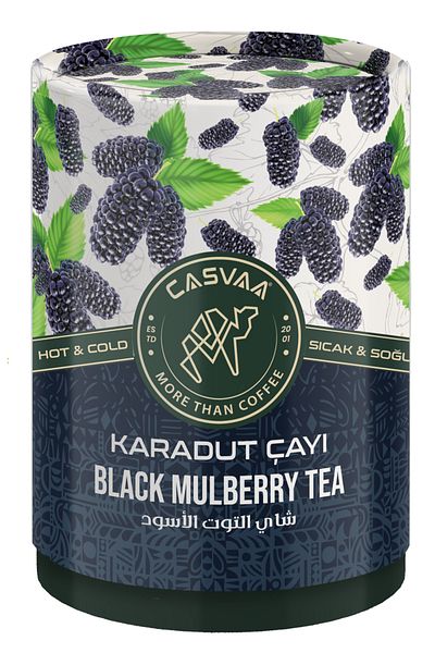 Casvaa Coffee Black Mulberry Tea 200g