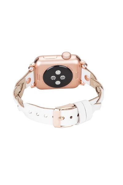 PLM Leather Band Compatible for Apple Watch 38-40-41mm - Wanda Rt F3