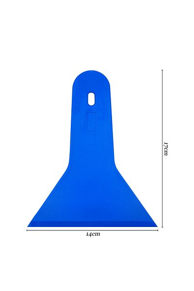 Generic Durable PP Scraper for Car Film Installation and Sticker Removal 17cm x 14cm