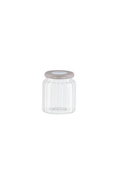 Madame Coco Voyana Borosilicate Glass Jar with Optics - 490ml - Transparent