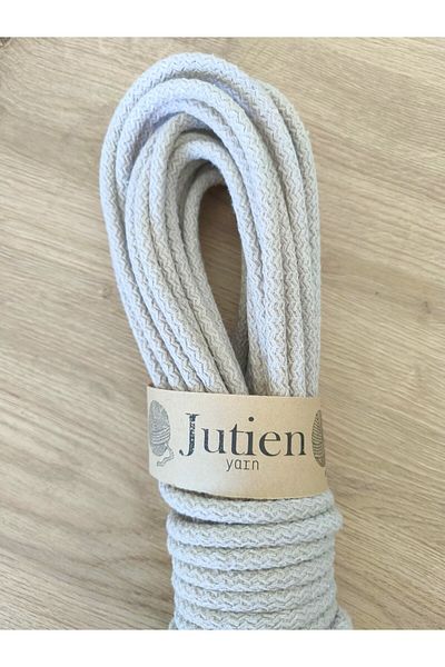 Jutien Βαμβακερό κορδόνι - 10 μέτρα μακρόστρωμα, σχοινί καλαθιού, σχοινί Sula, σχοινί σφουγγαρίστρας, σχοινί χόμπι, σχοινί κούνιας