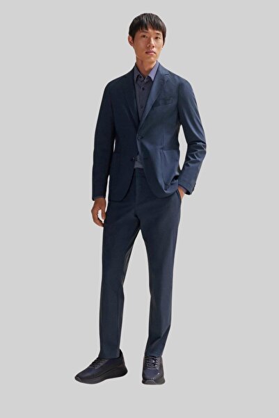 BOSS Slim Fit Erkek Blazer Ceket Lacivert