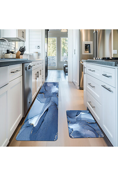 sharpdo 2 PCS Kitchen Floor Mats Rugs Set, Cushion Floor Carpet, Waterproof