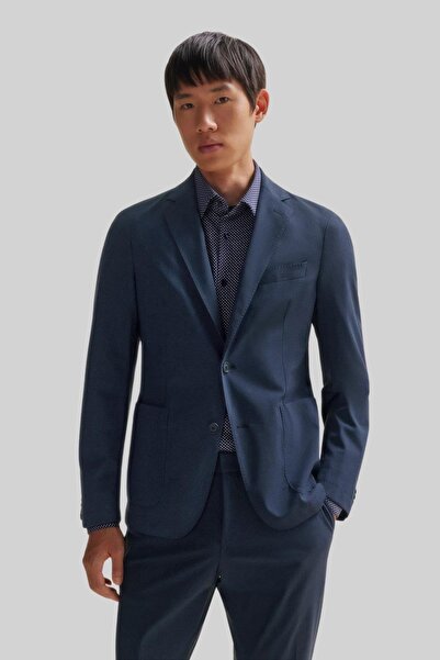 BOSS Slim Fit Erkek Blazer Ceket Lacivert