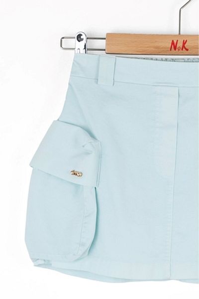xo kids moda Nk Kids 58507 Fusta Mică 4/8 Albastru