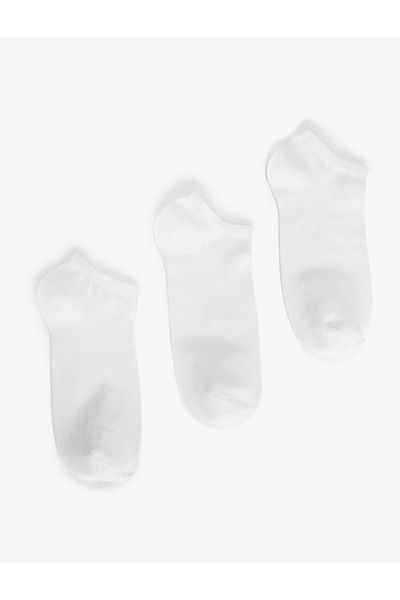 Koton Set of 3 Basic Booties Socks