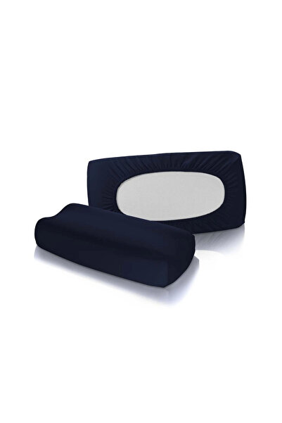 AKGÜN EV TEKSTİLİ غطاء وسادة لتقويم العظام - قماش قطني اكفيل، 60×40