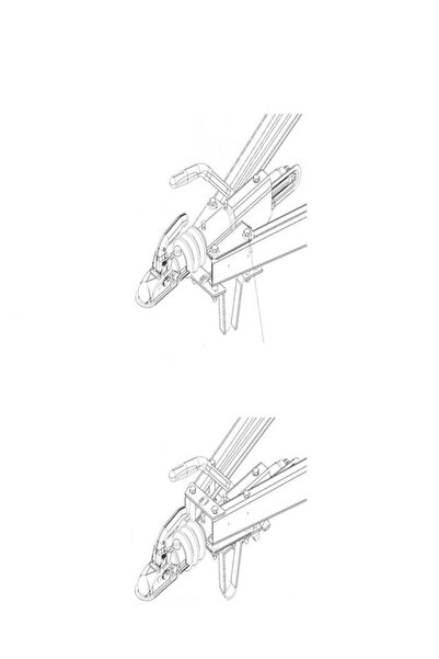 1400-2700 kg V Modeli Frenli Kaplin (Çeki Oku) K27-A N3