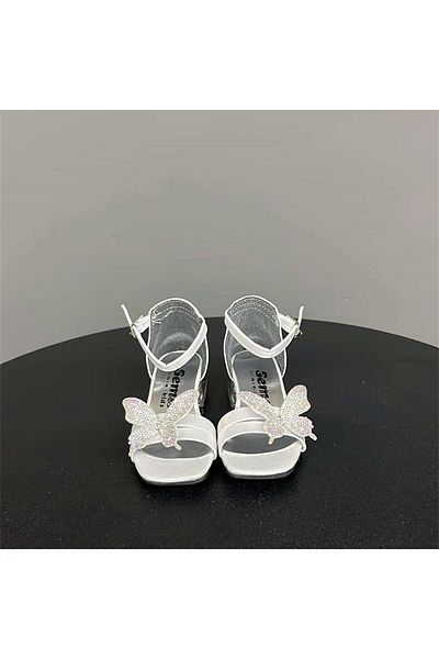 jadeer Pantofi cu toc fluture Sema pentru fete Sedef KT124 26-