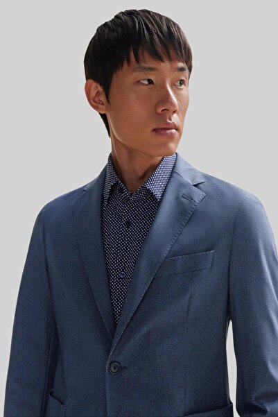 BOSS Slim Fit Erkek Blazer Ceket Lacivert