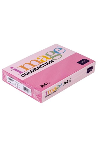 Image A4 Renkli Fotokopi Kağıdı Açık Pembe 1 Paket 500 Adet