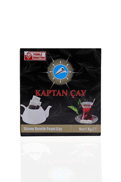 Kaptan Çay Kaptan Demlik Poşet Çay 1000g (20g)