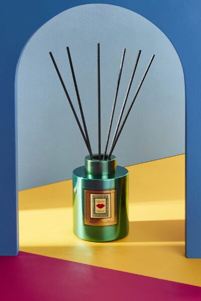 Karaca Home X 2wins Pop Art Koleksiyonu Bisou Green Shot Çubuklu Ortam Kokusu