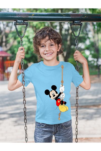 New Shine 1 tricou este un cadou pentru achiziții de 6 și mai sus în coș - Tricou cu mânecă scurtă imprimat pentru copii