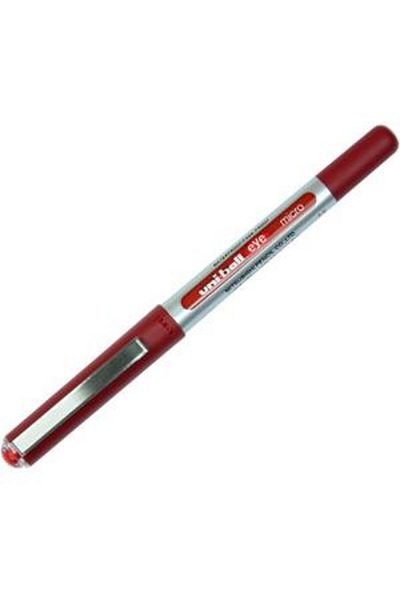 UNİ-BALL Uni-Ball Ub-150 Eye Micro Roller - 0.5 mm Red Pen, 12 Pack