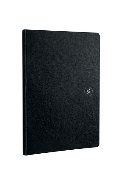 Victoria's Journals Zipper Folder Örneci A5 Black Dotted 14.8X21 cm