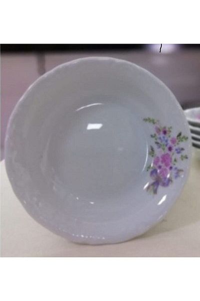 Porland Porcelain 19cm Dinner Plate Bouquet Model 12 Pieces
