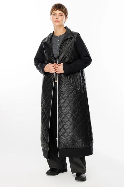 Micca 242593   Riroy Quilted and Fleece Inside Coat