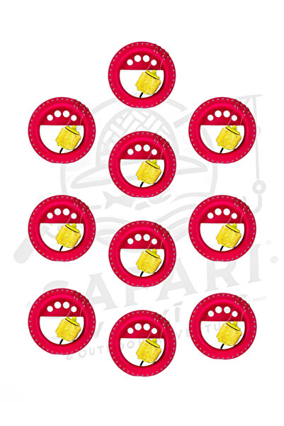 SAFARİ AV BAYİ SBS Küspeli Kasnak El Oltası - 4 İğneli Hazır Takım