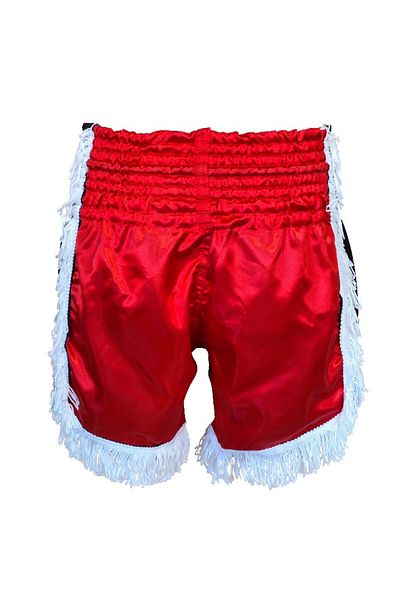 Dragondo Mt3020 Apache Muaythai Shorts Red Tassel Shorts Embroidered Muay Thai Shorts