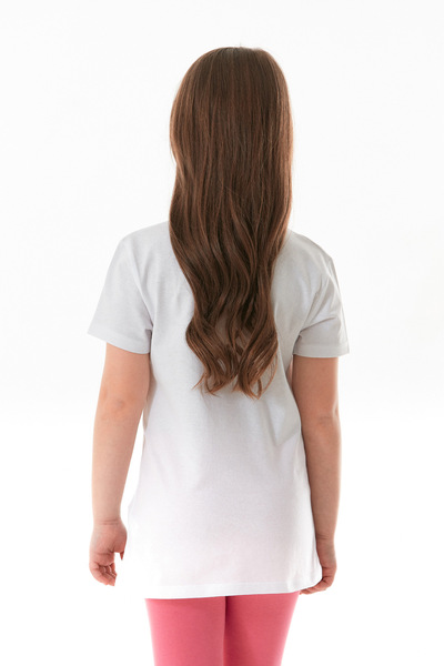 Fulla Moda Κοριτσίστικο μπλουζάκι από 100% βαμβάκι Boston Text Printed