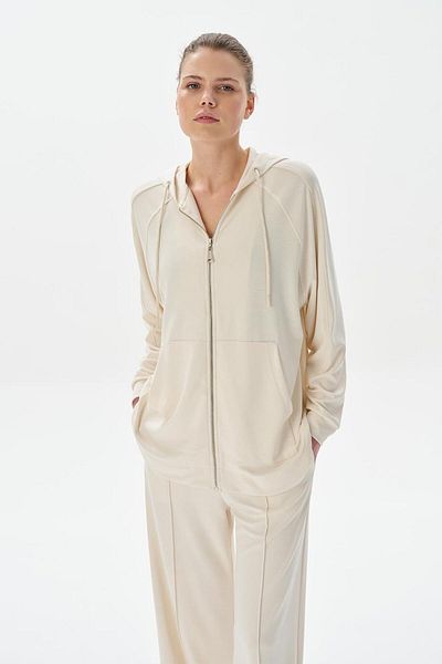 KADRİYE BAŞTÜRK Oversize Cardigan - Modal Knitted Door