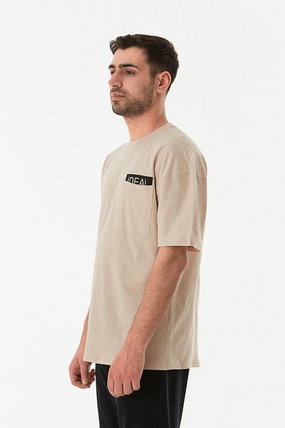 Fulla Moda Ιδανικό εμπριμέ κοντομάνικο μπλουζάκι με λεπτομέρεια τσέπης