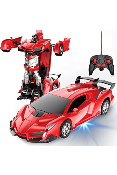 JUNGLEE ROBOTA DÖNÜŞEN UZAKTAN KUMANDALI ARABA LAMBORGHİNİ MODEL ŞARJLI RC ARABA