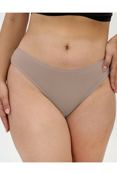 ALYA UNDERWEAR Kadın Tanga Külot, Pamuklu String Iç Çamaşırı, Düşük Bel -  Kahve, Taş, Pudra, Bej, Açık Kahve