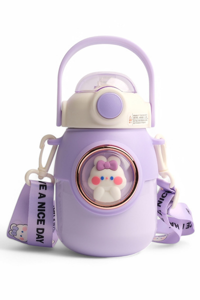 ROSECENTERBAZAAR Termal Su Şişesi Asılı Halat Mini Uzay Kapsülü Yalıtımlı Şiş...