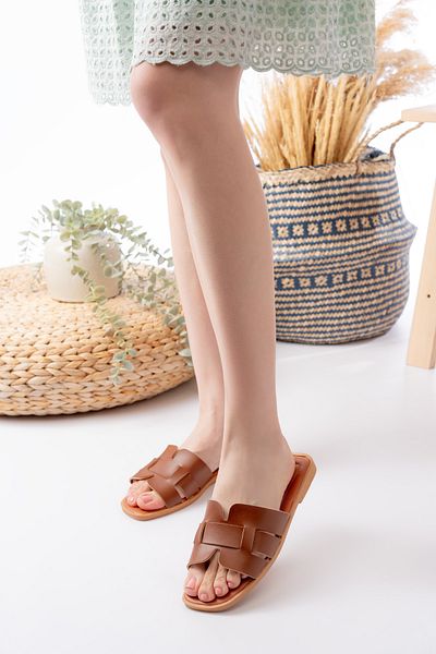 PNR TERLİK Women's Summer Beach Street Home Indoor Slippers