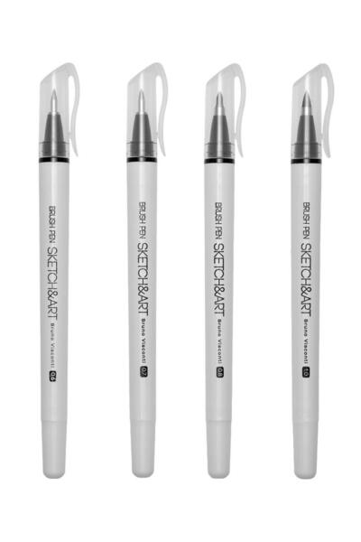 Bruno Visconti "Sketch & Art" Art Set - 4 Pieces