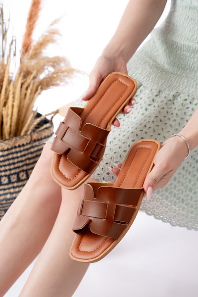 PNR TERLİK Women's Summer Beach Street Home Indoor Slippers