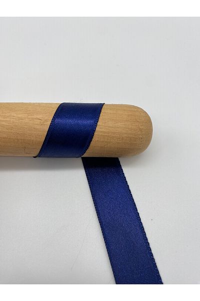Ak Tuhafiye Σατέν Κορδέλα Navy Blue 2 cm, 10 μέτρα / Κάλυμμα & Διακόσμηση