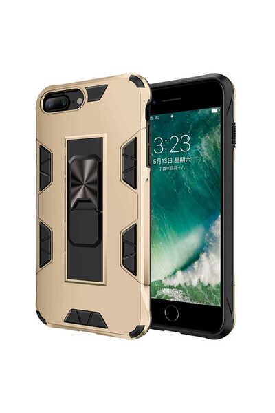 kilifone iPhone 7 Plus Compatible Case with Foldable Stand Protective Volve C...