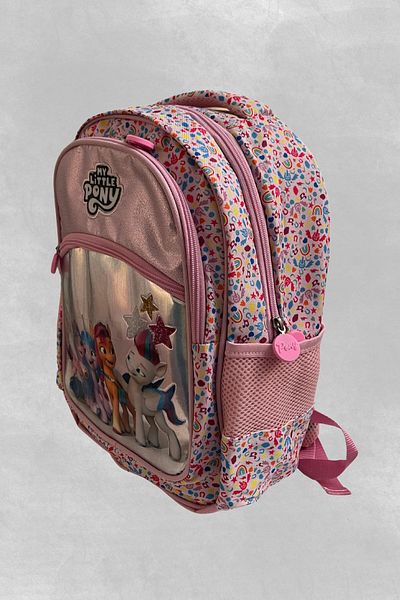 MY LITTLE PONY Children's Printed Licensed Multi-Compartment Zippered School Backpack