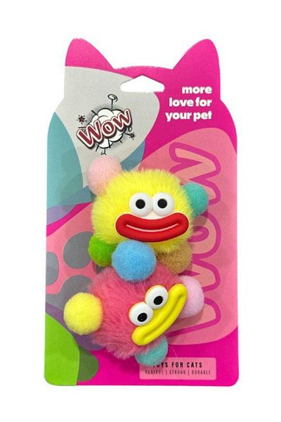 WOW Cat Toy Double Big Head