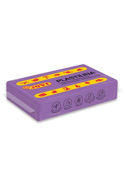 Jovi Purple Non-Drying Play Dough - 70U 50Gr, Box of 30