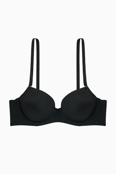 Wonna Viola Micro Bra με λουράκι που αφαιρείται - Χωρίς υποστήριξη - Basic - 2534 - Μαύρο