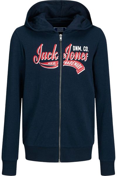 Jack & Jones Hanorac JACK &JONES Logo 2 Colours JNR - 12237429-Navy Blazer