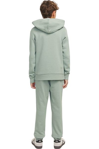 Jack & Jones Hanorac JACK & JONES Logo 2 culori JNR - 12258823-Iceberg Green
